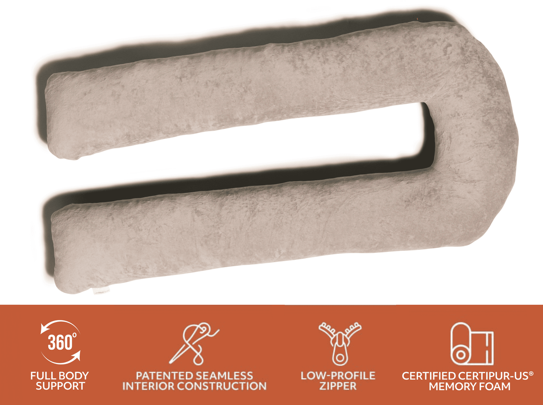 How a Pregnancy Body Pillow Helps With Hip and Back Pain