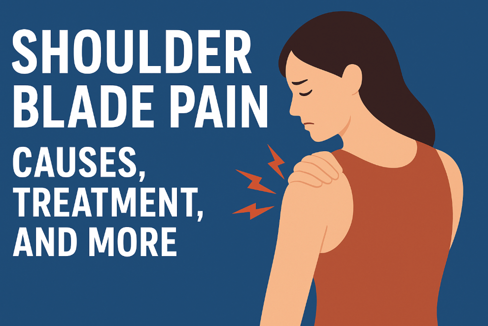 Shoulder Blade Pain: Causes, Treatment, and More