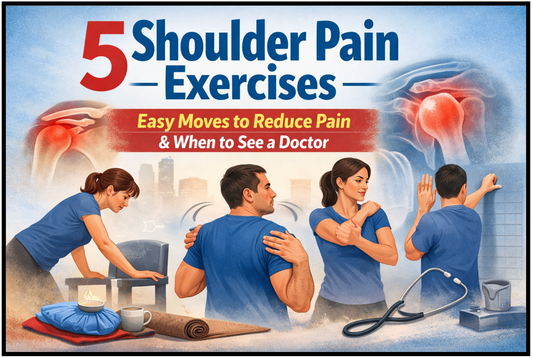 5 Shoulder Pain Exercises: Easy Moves to Reduce Pain & When to See a Doctor