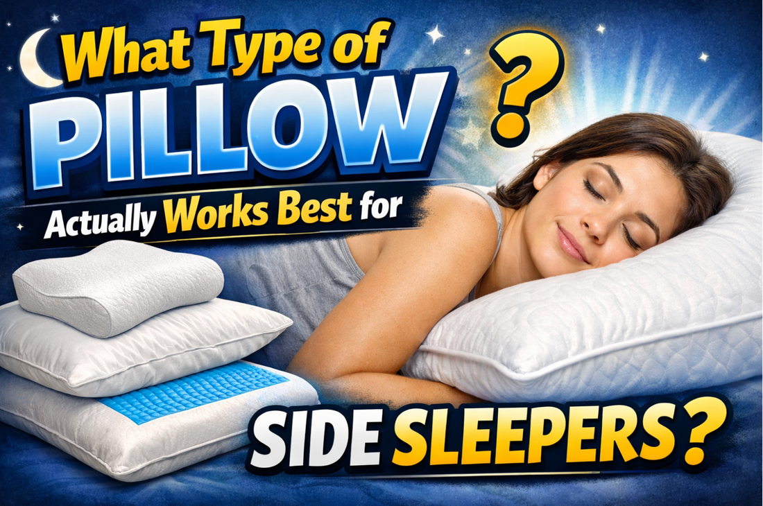 What Type of Pillow Actually Works Best for Side Sleepers?