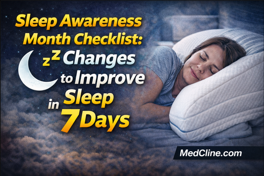 Sleep Awareness Month Checklist: 7 Changes to Improve Sleep in 7 Days