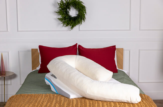 Extra Case for Therapeutic Body Pillow - Warm Ivory