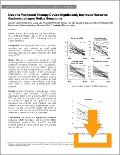 Download symbol for a white paper on nocturnal gastroesophageal reflux