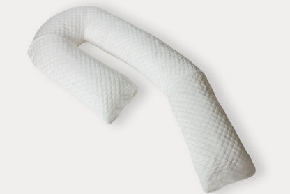 Cooling body pillow case