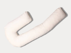 Extra Case for Therapeutic Body Pillow - Warm Ivory variant: Medium/Large