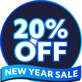 20% OFF Promotional Badge