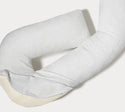 Extra Case for Therapeutic Body Pillow - Pure White