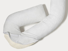 Extra Case for Therapeutic Body Pillow - Pure White variant: Medium/Large
