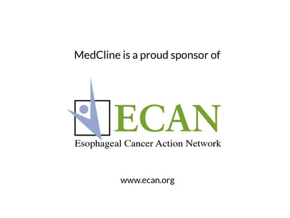 MedCline sponsor of Esophageal Cancer Action Network ECAN logo