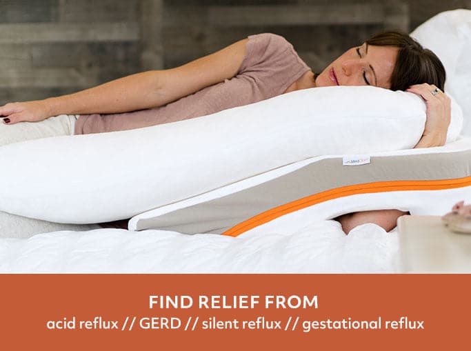 GERD Pillow: Acid Reflux Relief for Side Sleepers - MedCline